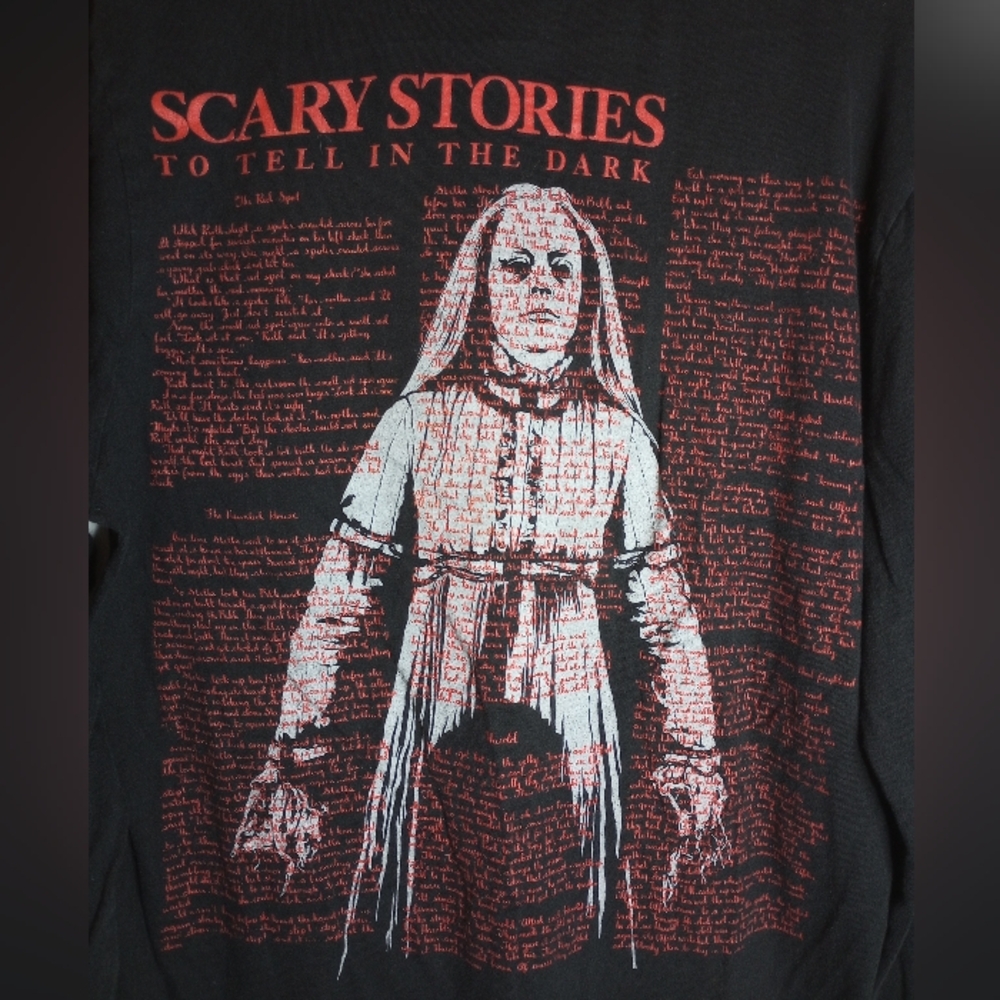 Rare Scary Stories To Tell In The Dark Long Sleeve Shirt Medium 2019 Sarah Book